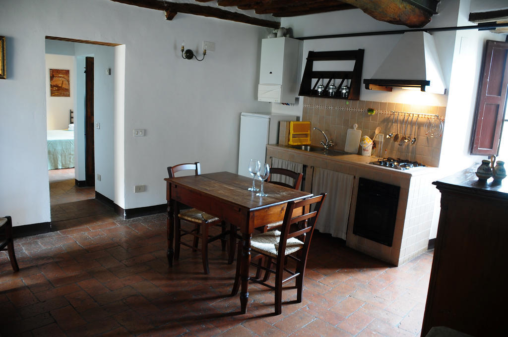 Agriturismo Castello Saltemnano Buonconvento Rum bild